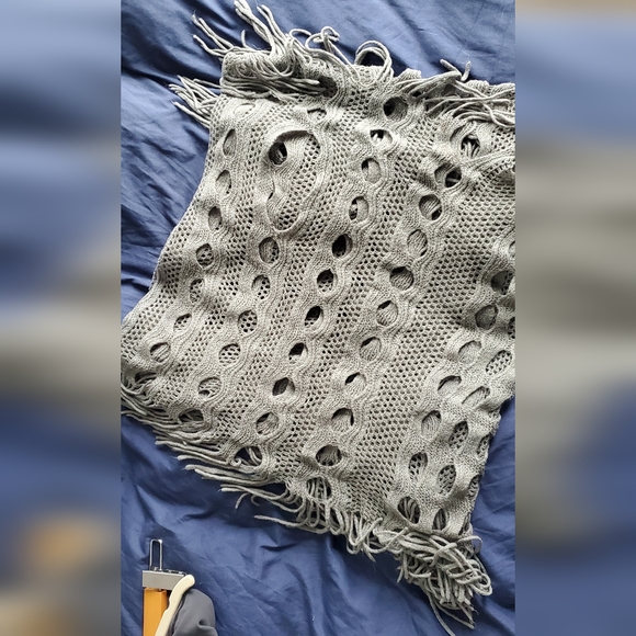 Grey Infinity Scarf - Picture 2 of 2